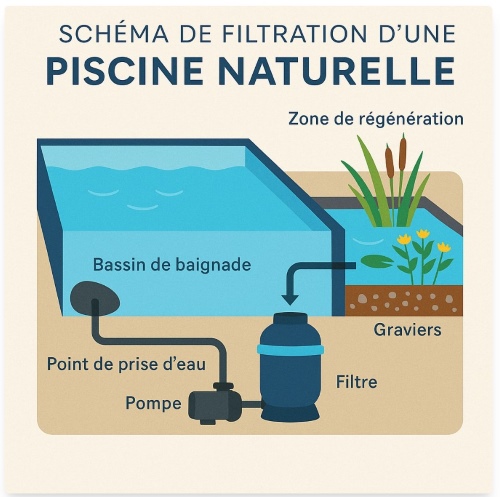 schema filtration piscine naturelle 1 schema filtration piscine naturelle 1