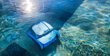 Robot piscine Dolphin TOP CLIMB : Fond, parois et ligne d'eau